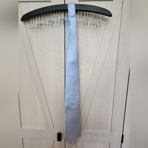Romario Manzini 100% Silk Light Blue Necktie